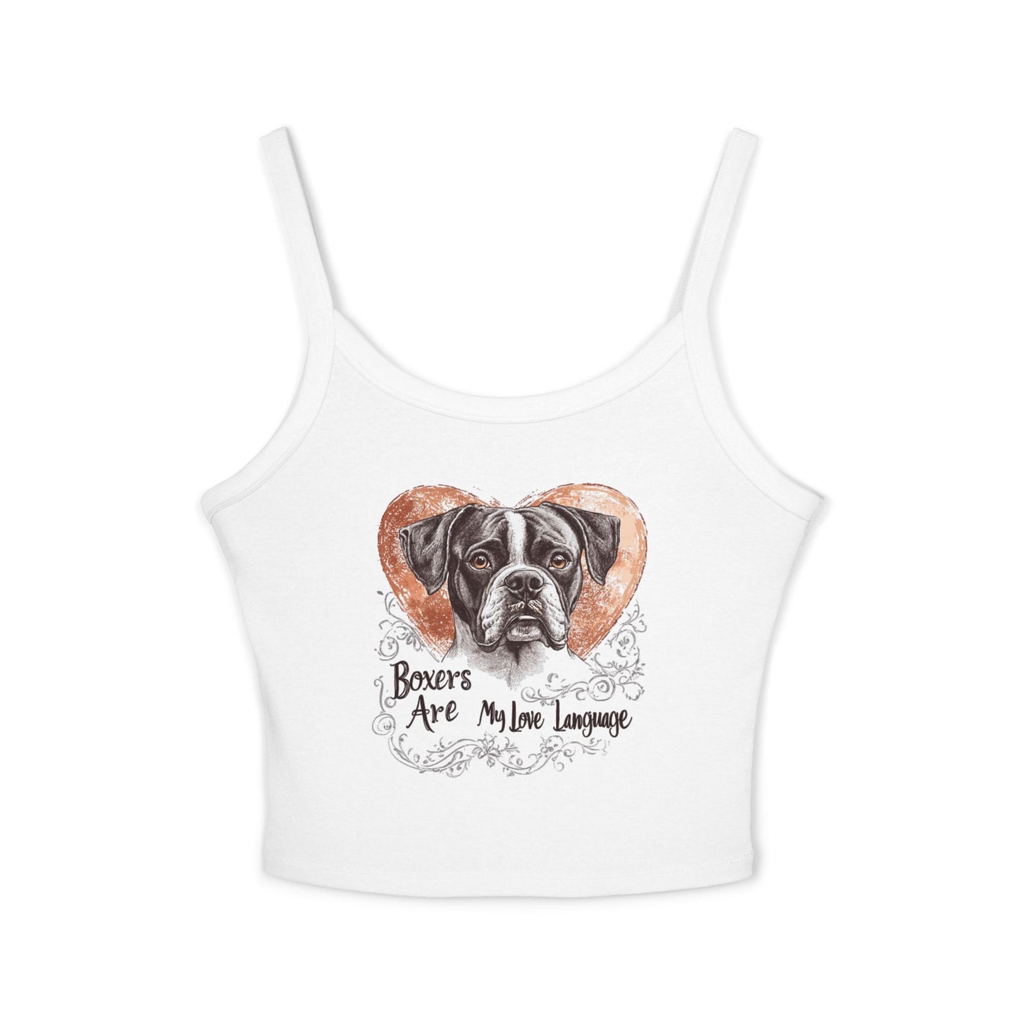 Boxers Are My Love Language - Boxer Dog Tank Top