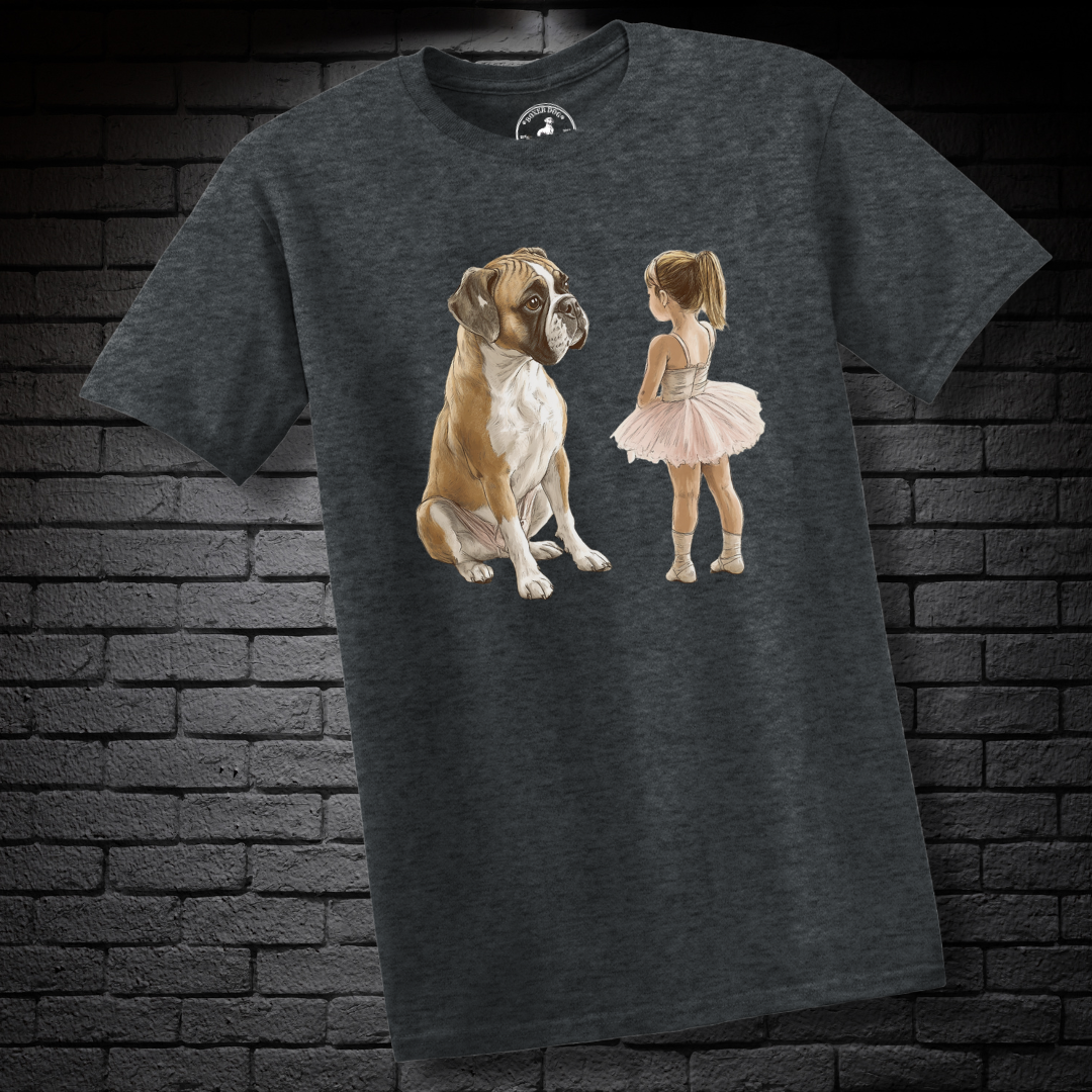 A Ballerina & Her Boxer - Boxer Dog Classic Shirt