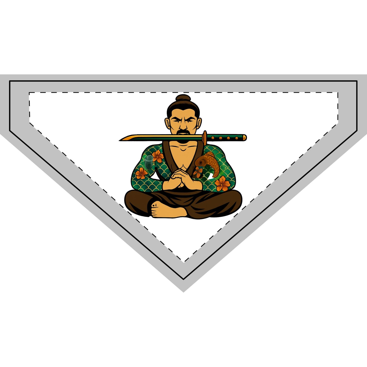 Samurai - Boxer Dog Bandana