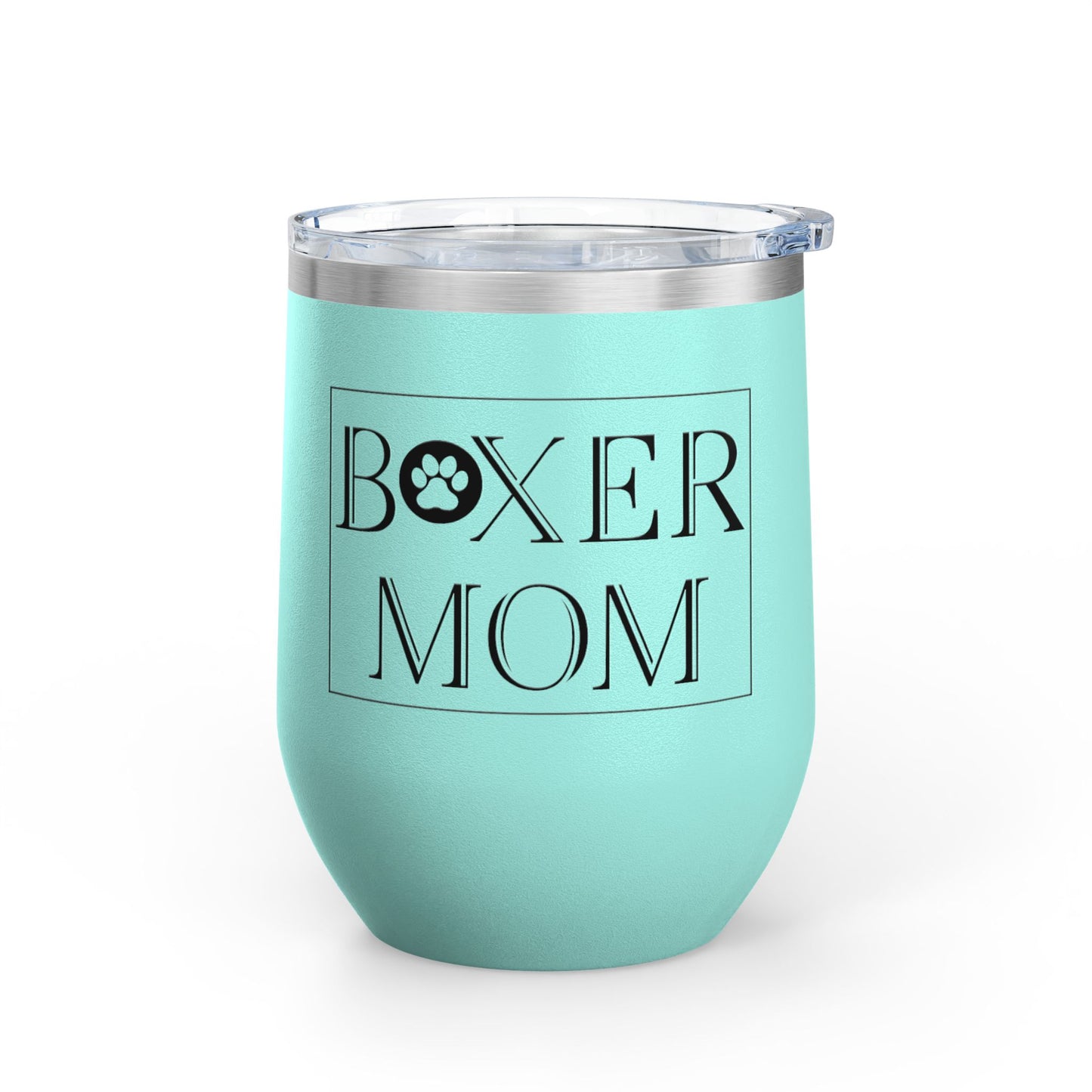 Boxer Mom - Boxer Dog Wine Tumbler