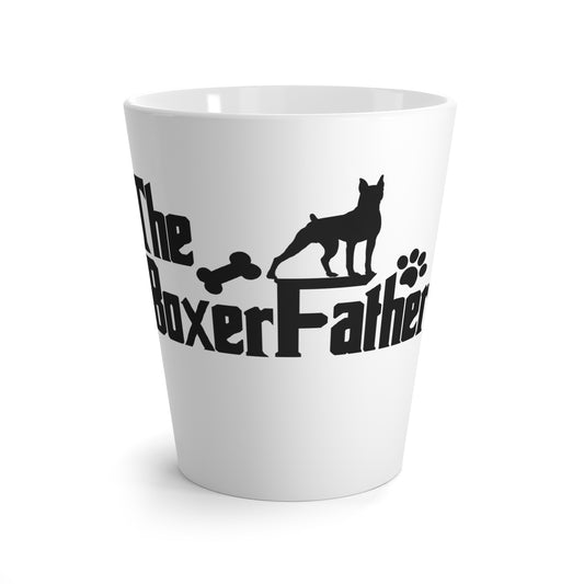 The BoxerFather - Boxer Dog Latte Mug