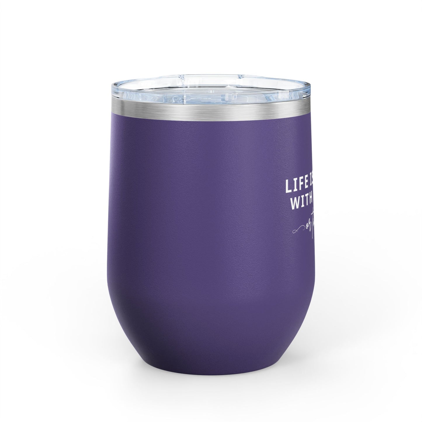 Life Is Better With A Boxer Or Two Or Three - Boxer Dog Wine Tumbler