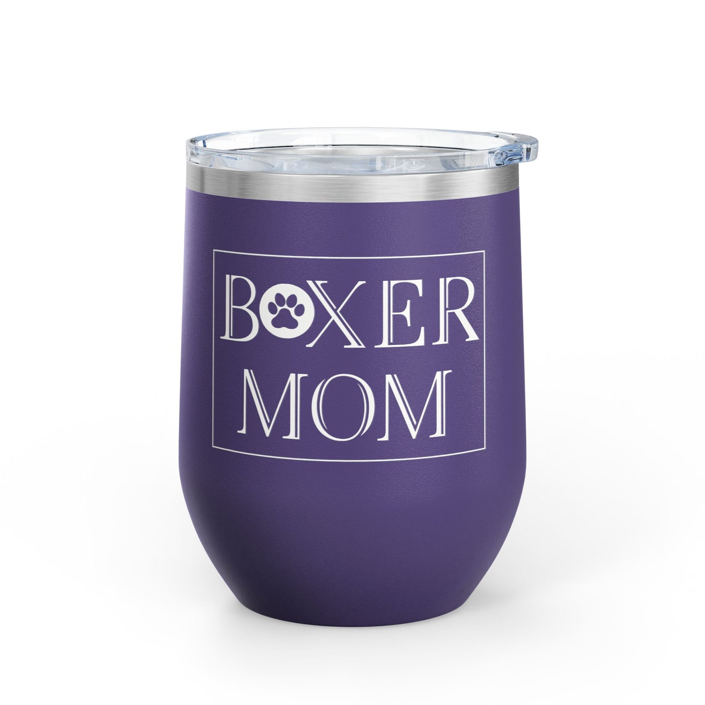 Boxer Mom - Boxer Dog Wine Tumbler