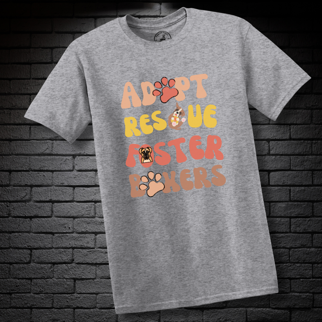 ADOPT RESCUE FOSTER BOXERS- Boxer Dog Classic Shirt