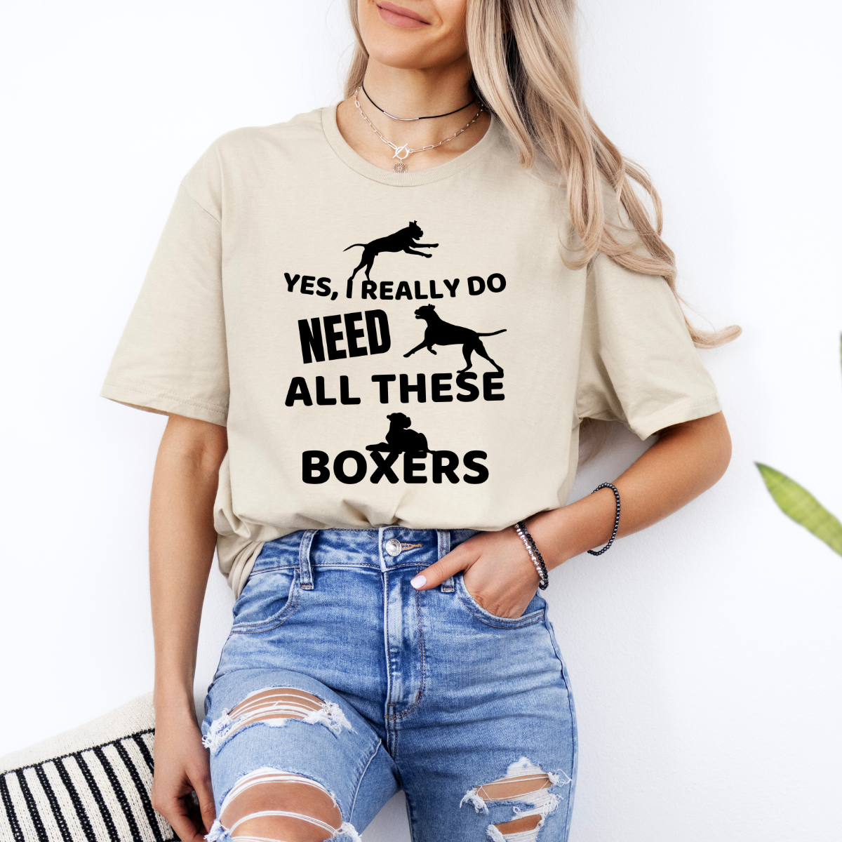 I Really Do Need All These Boxers - Boxer Dog Classic T-Shirt