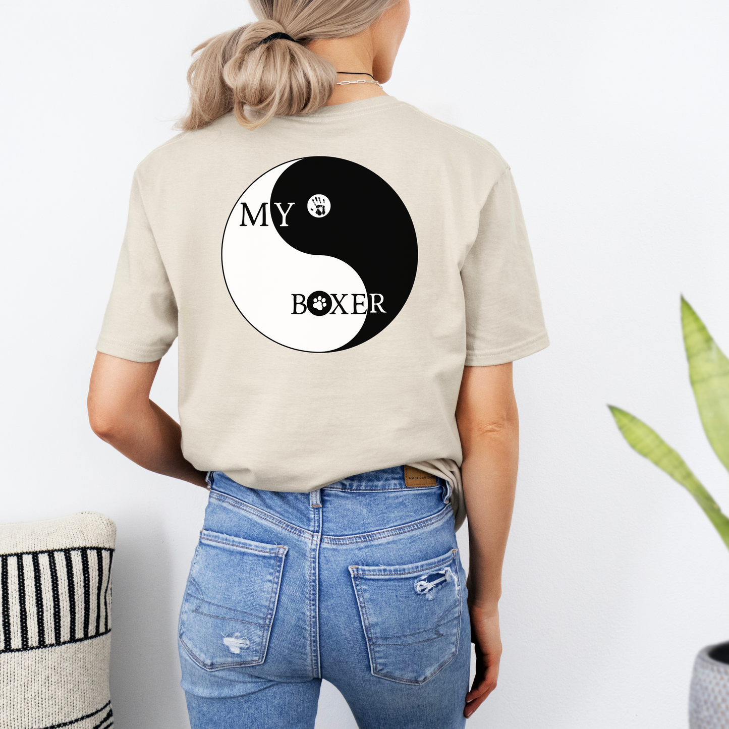 My Boxer My Yin To My Yang - Boxer Dog Classic T-Shirt