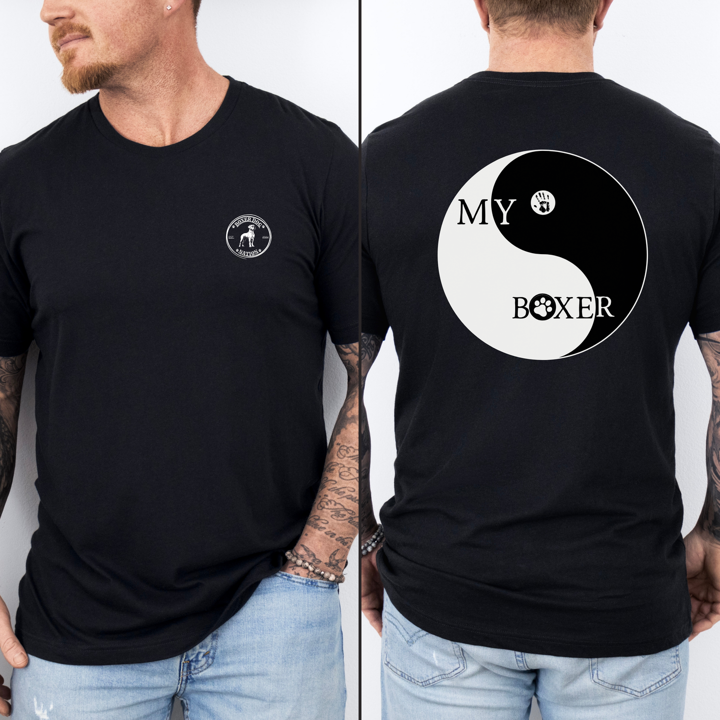 My Boxer My Yin To My Yang - Boxer Dog Classic T-Shirt
