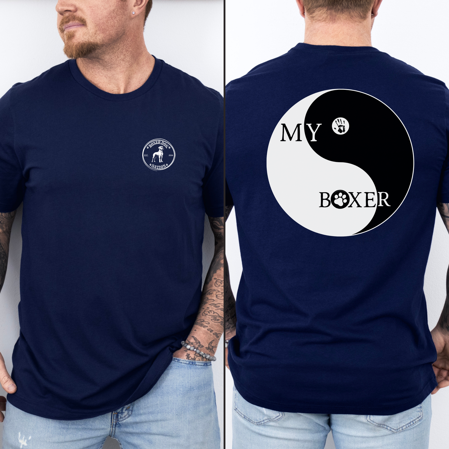 My Boxer My Yin To My Yang - Boxer Dog Classic T-Shirt