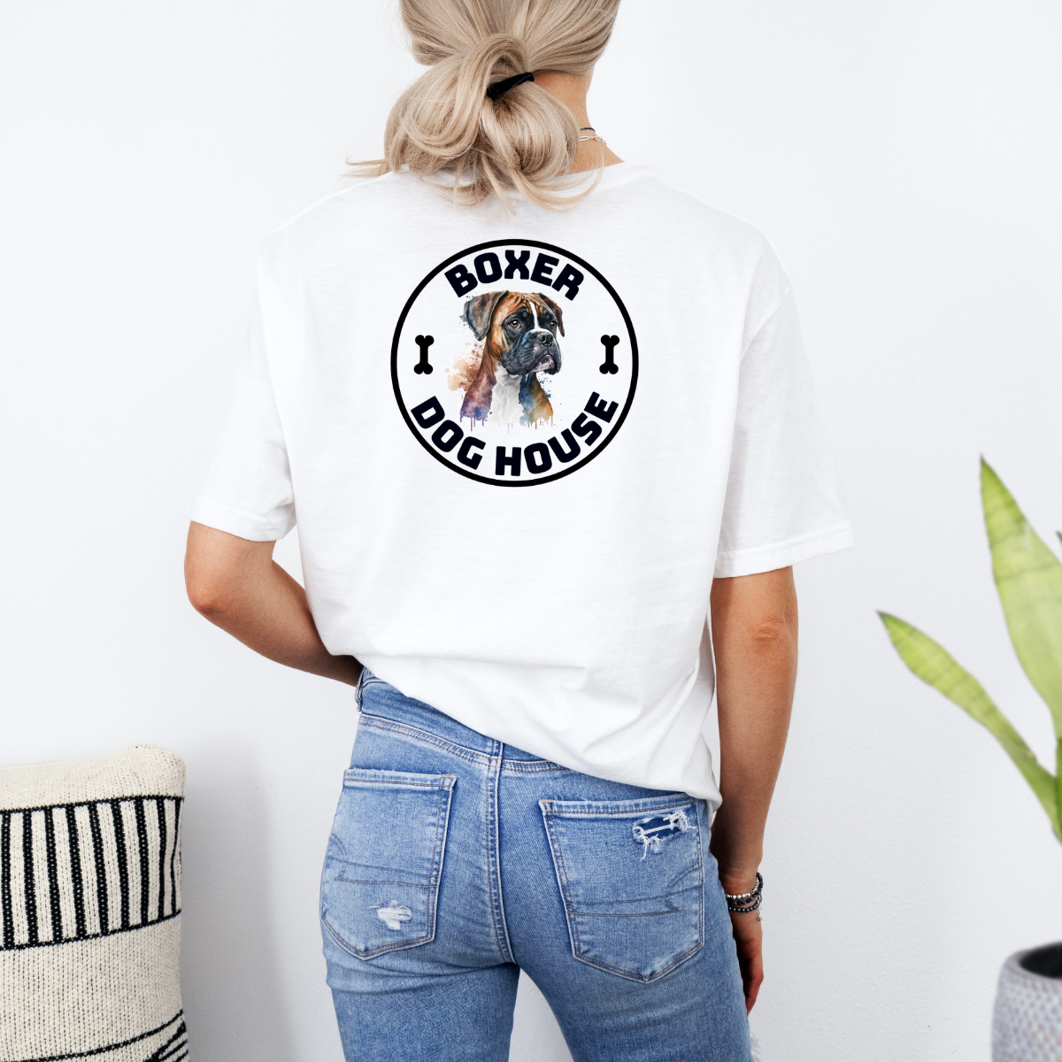 Boxer Dog House - Boxer Dog Classic T-Shirt