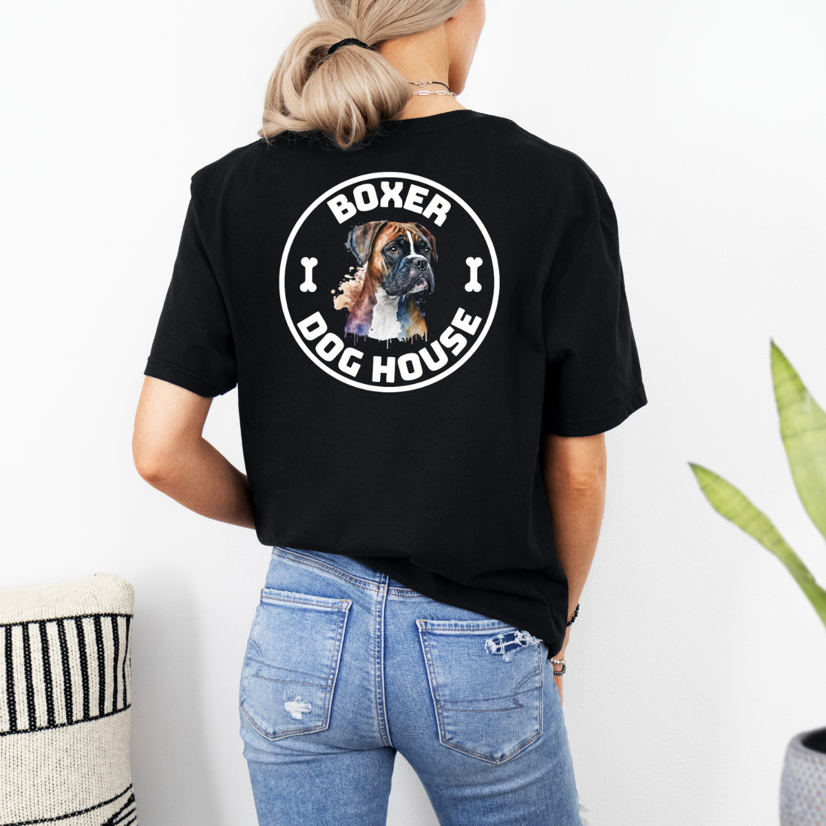Boxer Dog House - Boxer Dog Classic T-Shirt