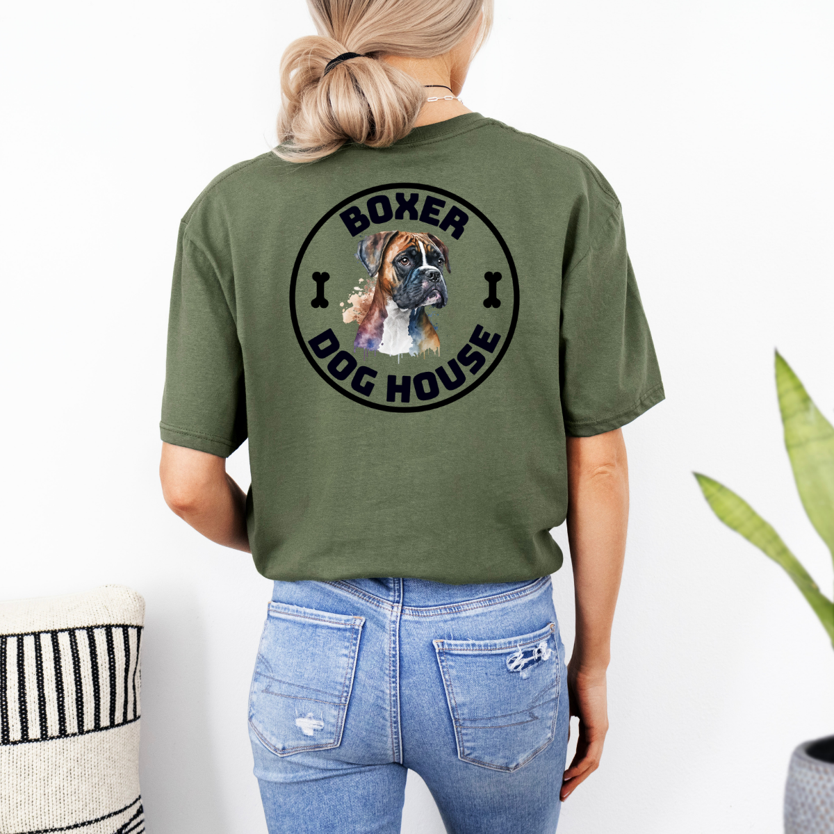 Boxer Dog House - Boxer Dog Classic T-Shirt