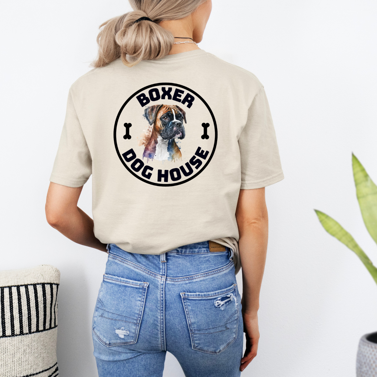 Boxer Dog House - Boxer Dog Classic T-Shirt
