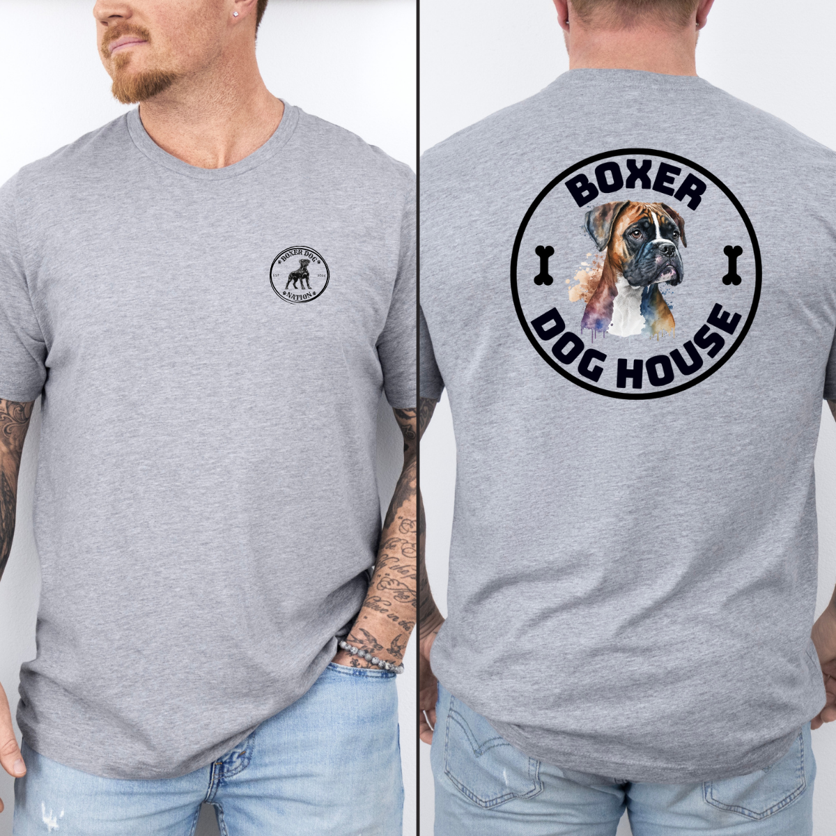 Boxer Dog House - Boxer Dog Classic T-Shirt