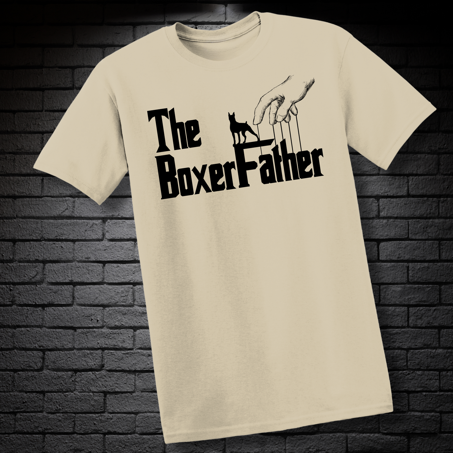 The BoxerFather (OG-ish) – Boxer Dog T-Shirt