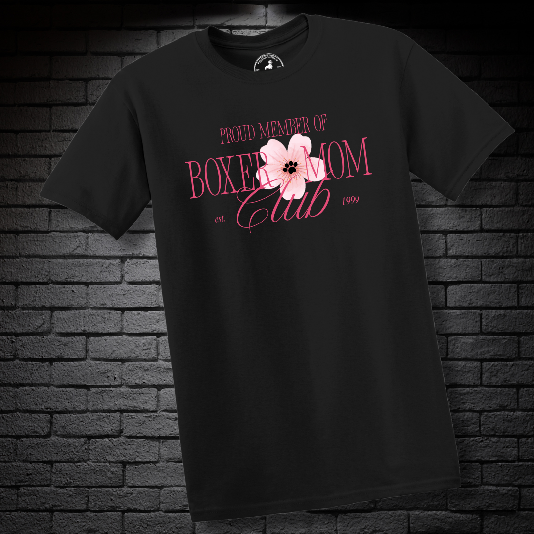 Proud Member of Boxer Mom Club - Boxer Dog Classic T-Shirt