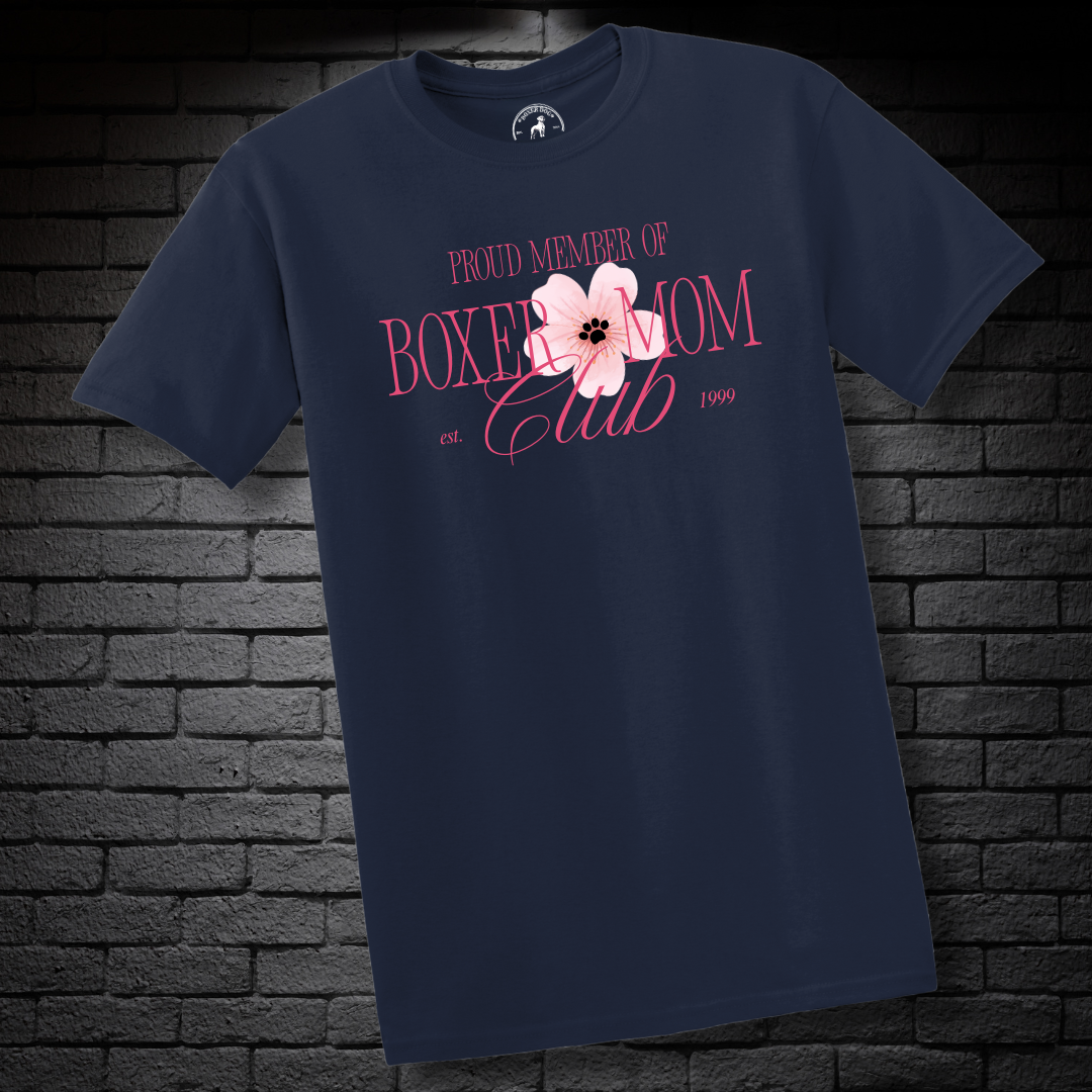 Proud Member of Boxer Mom Club - Boxer Dog Classic T-Shirt