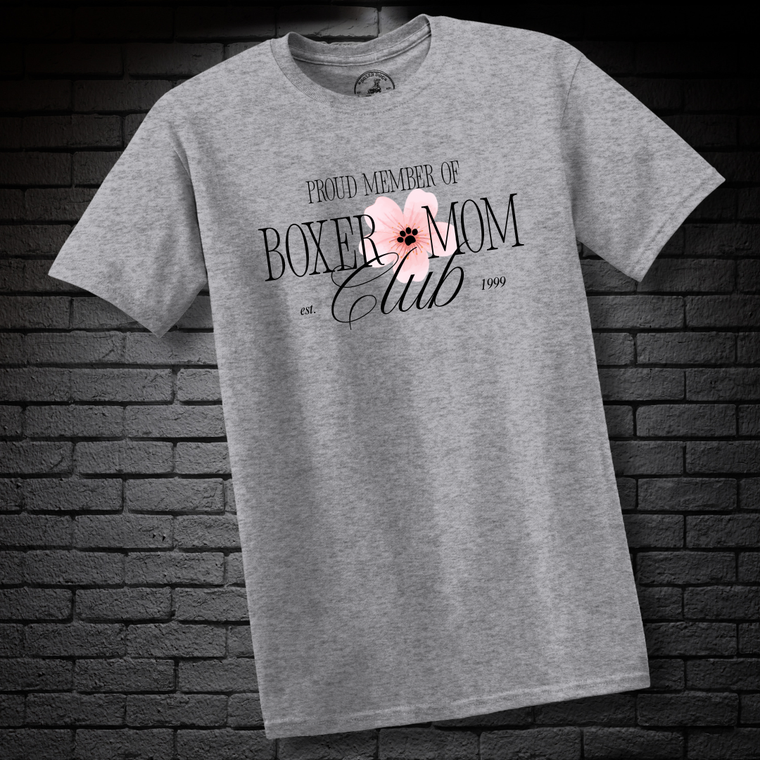 Proud Member of Boxer Mom Club - Boxer Dog Classic T-Shirt