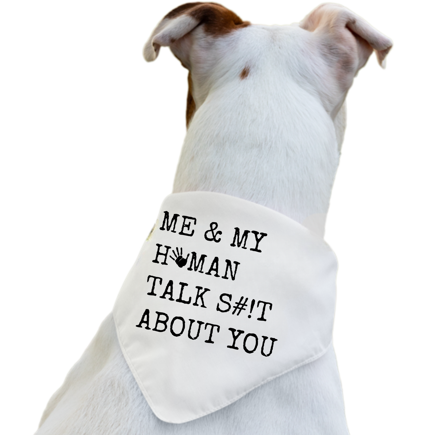 Me And My Human Talk SH  About You – Pet Bandana