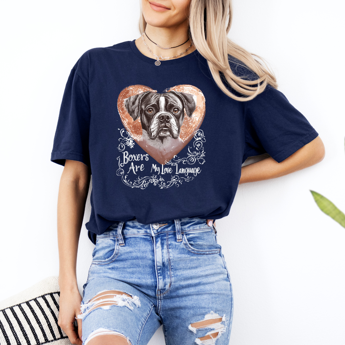 Boxers Are My Love Language - Boxer Dog Classic T-Shirt