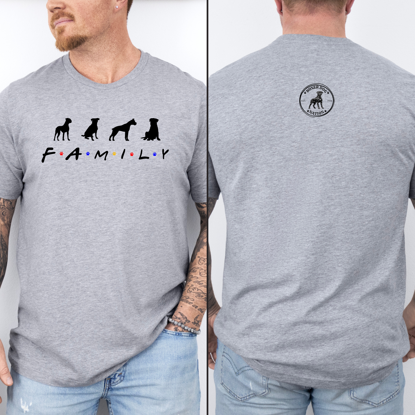F A M I L Y - Boxer Dog Classic T-Shirt