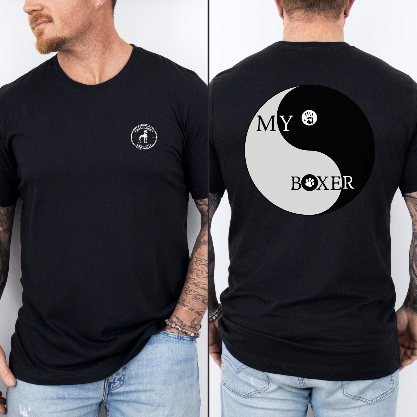 My Boxer My Yin To My Yang - Boxer Dog Classic T-Shirt