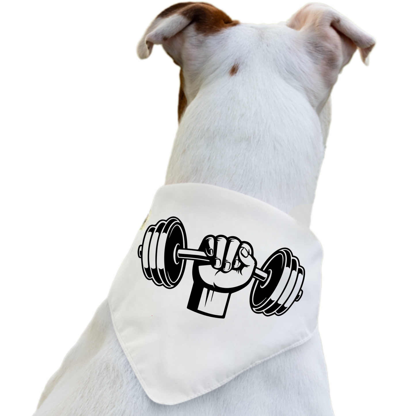 Hand Curl - Boxer Dog Pet Bandana