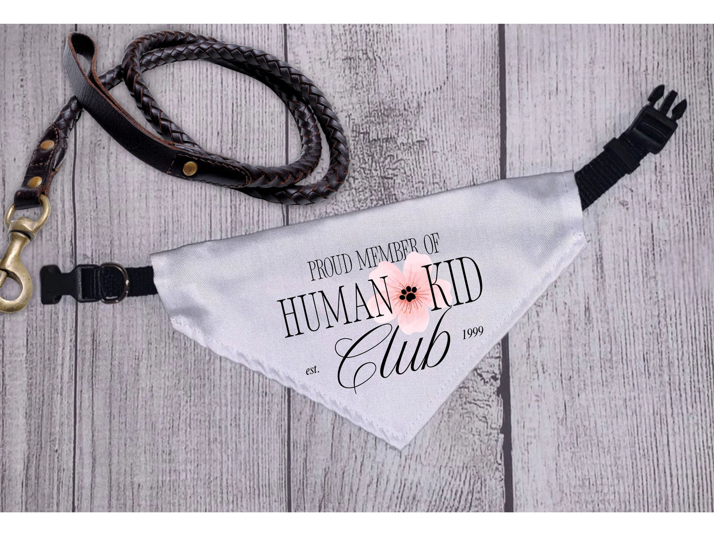 Proud Member of Human Kid Club – Pet Bandana