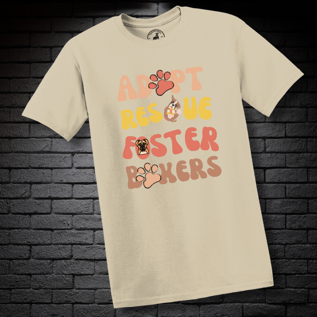 ADOPT RESCUE FOSTER BOXERS- Boxer Dog Classic Shirt