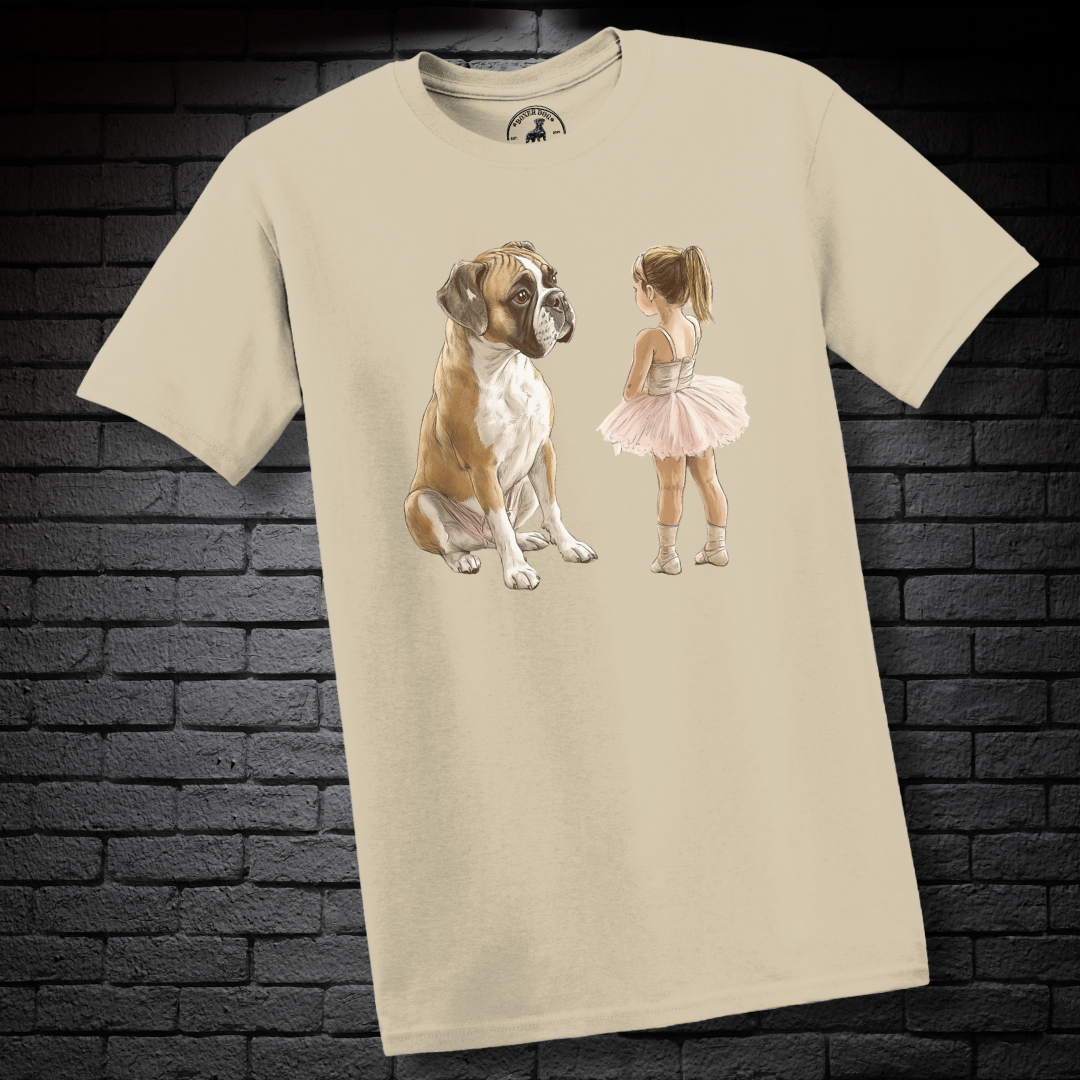 A Ballerina & Her Boxer - Boxer Dog Classic Shirt