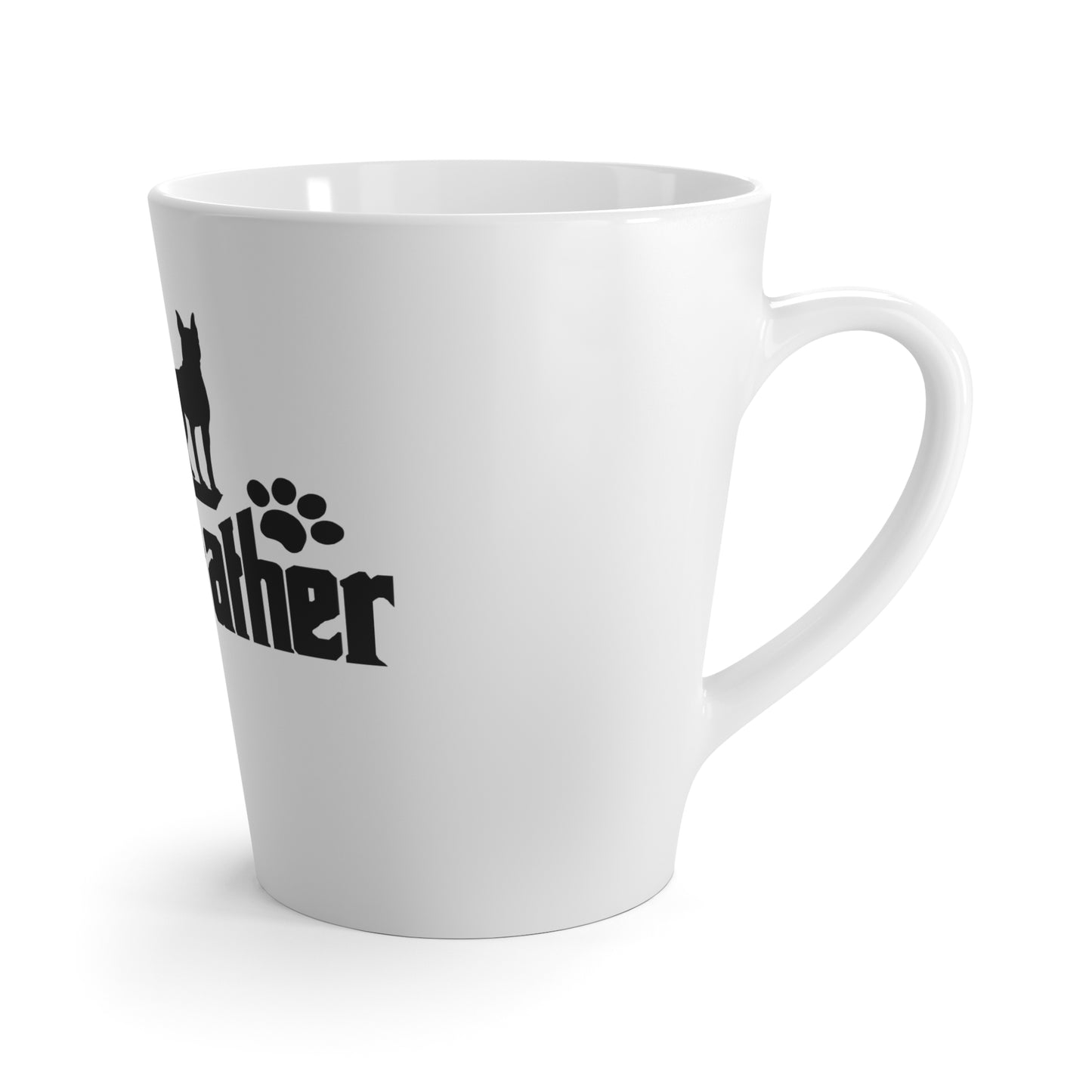 The BoxerFather - Boxer Dog Latte Mug