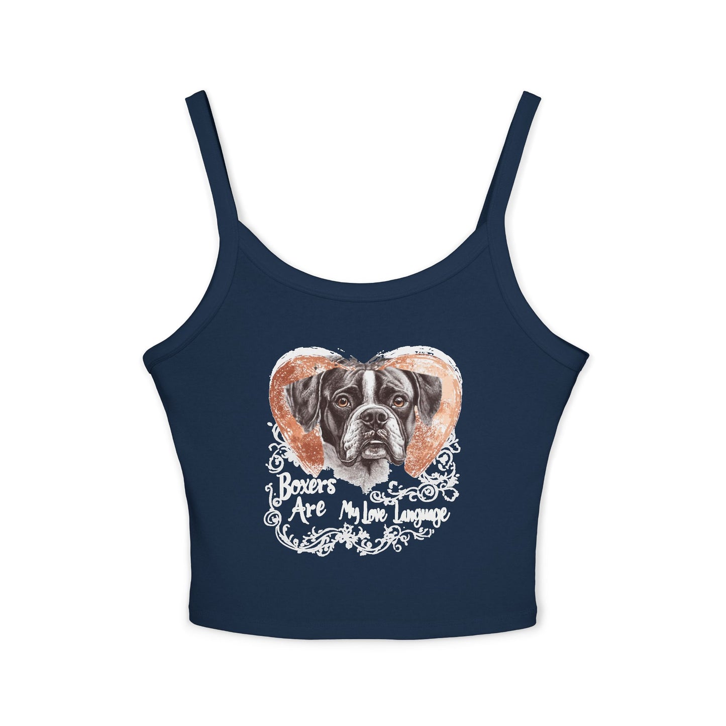 Boxers Are My Love Language - Boxer Dog Tank Top