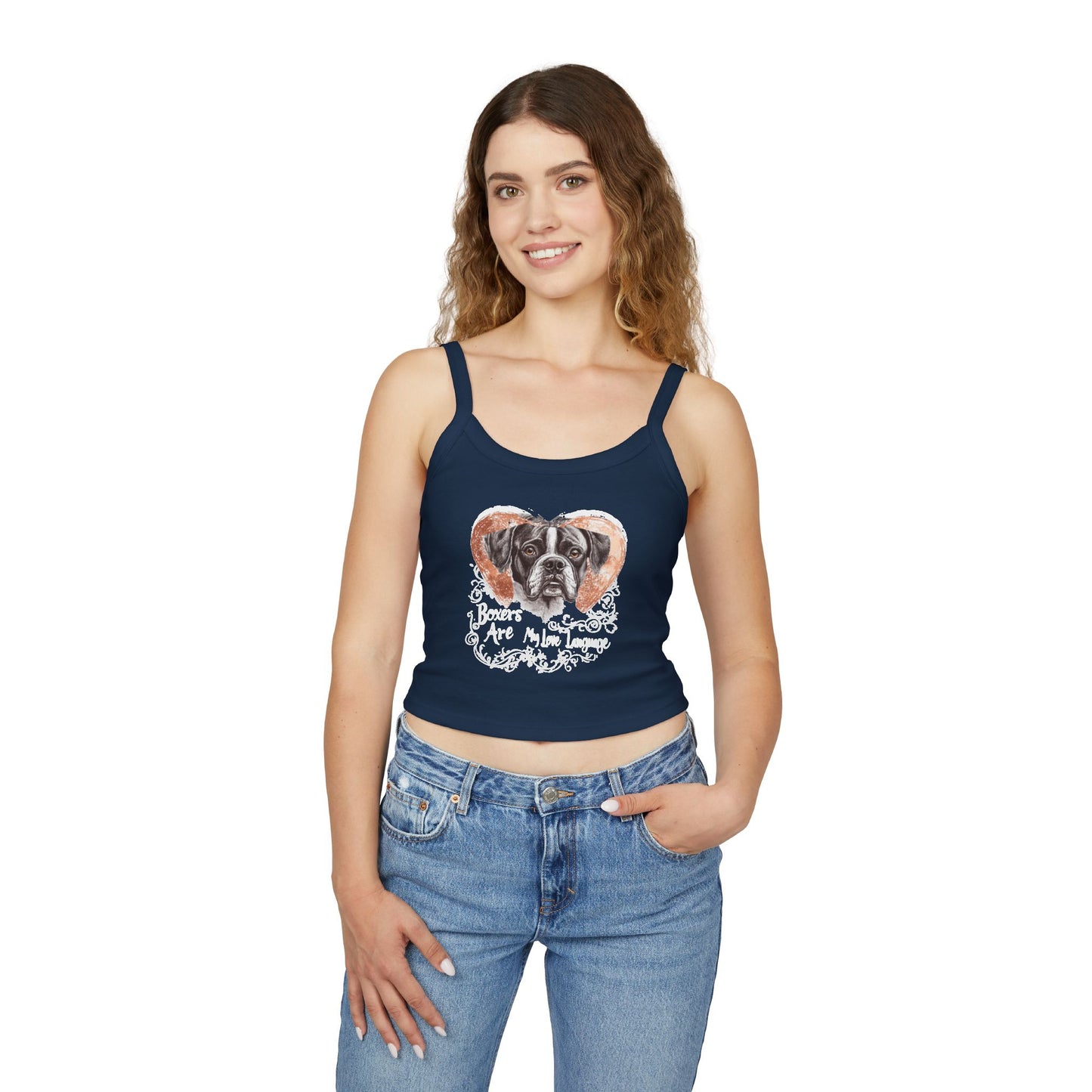 Boxers Are My Love Language - Boxer Dog Tank Top