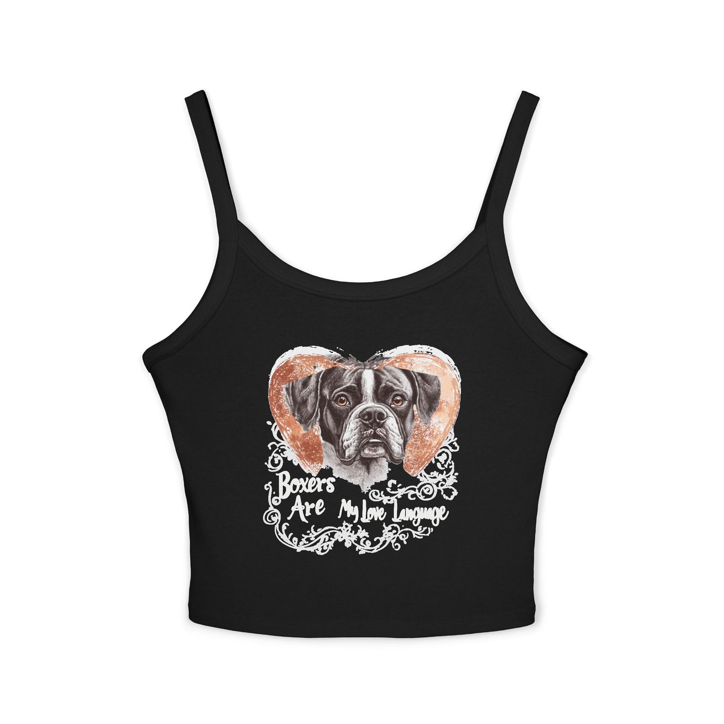 Boxers Are My Love Language - Boxer Dog Tank Top