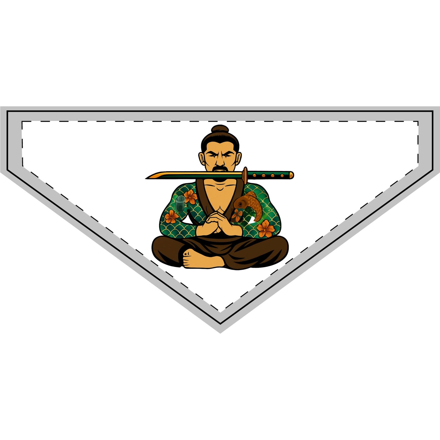 Samurai - Boxer Dog Bandana