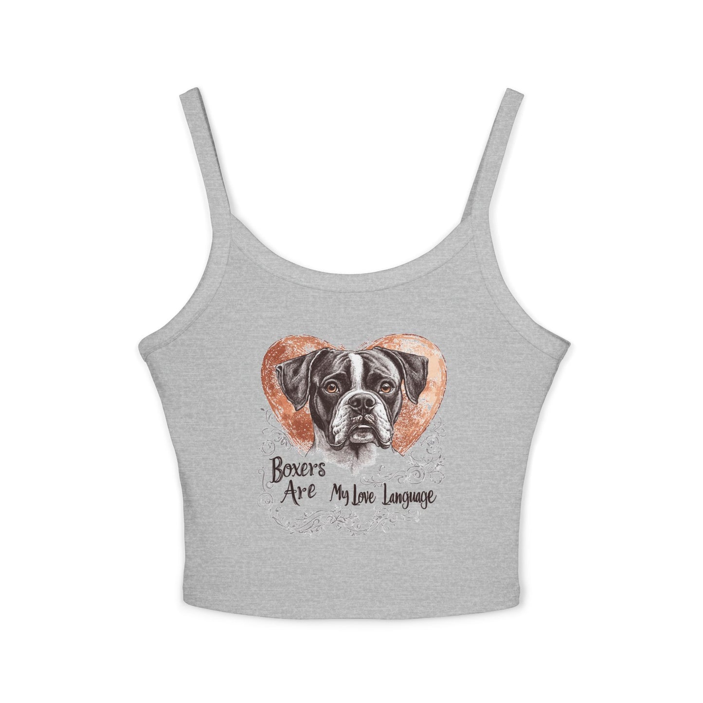 Boxers Are My Love Language - Boxer Dog Tank Top