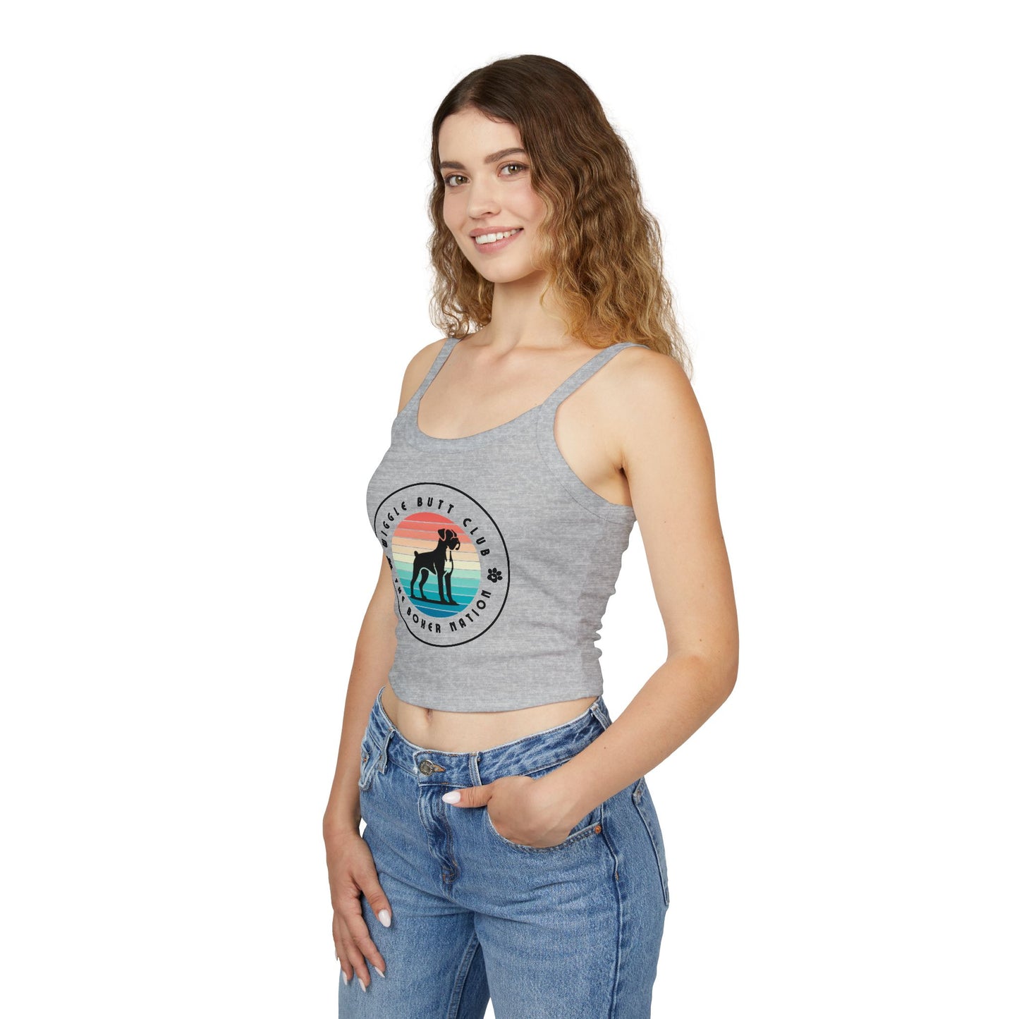 Wiggle Butt Club - Boxer Dog Tank Top