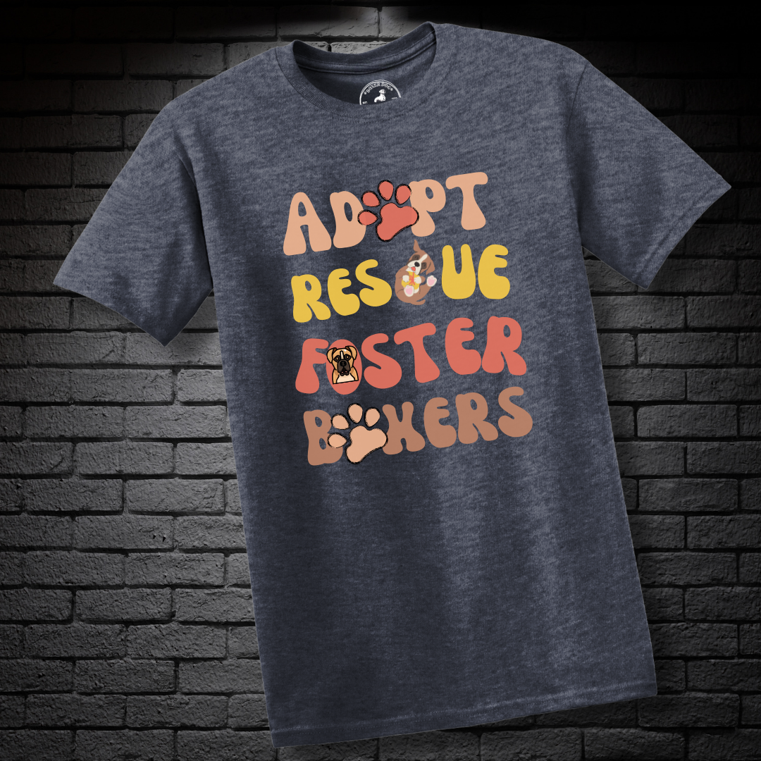 ADOPT RESCUE FOSTER BOXERS- Boxer Dog Classic Shirt