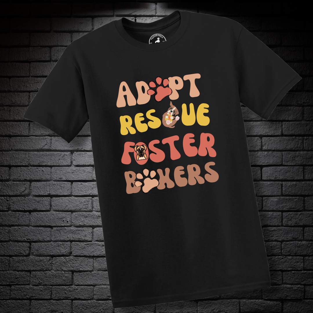 ADOPT RESCUE FOSTER BOXERS- Boxer Dog Classic Shirt