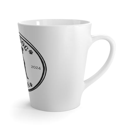 Boxer Dog Nation Logo - Boxer Dog Latte Mug