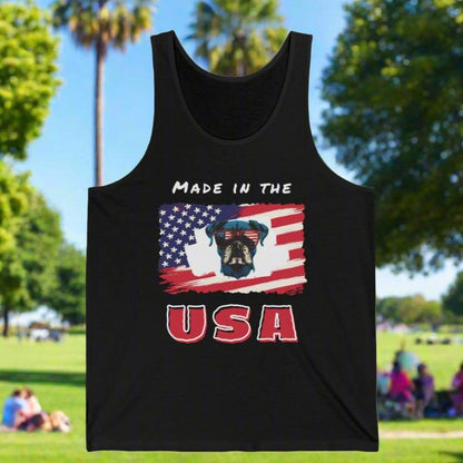 Made in the USA | USA Boxer Flag Sunglasses- Classic Tank Top