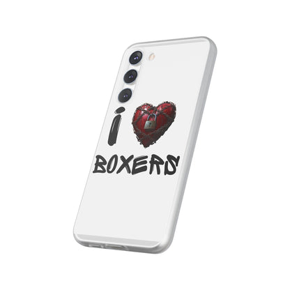 I (Heart) Boxers- Flexi Cell Phone Cases