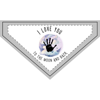I Love You to the Moon & Back – Pet Bandana