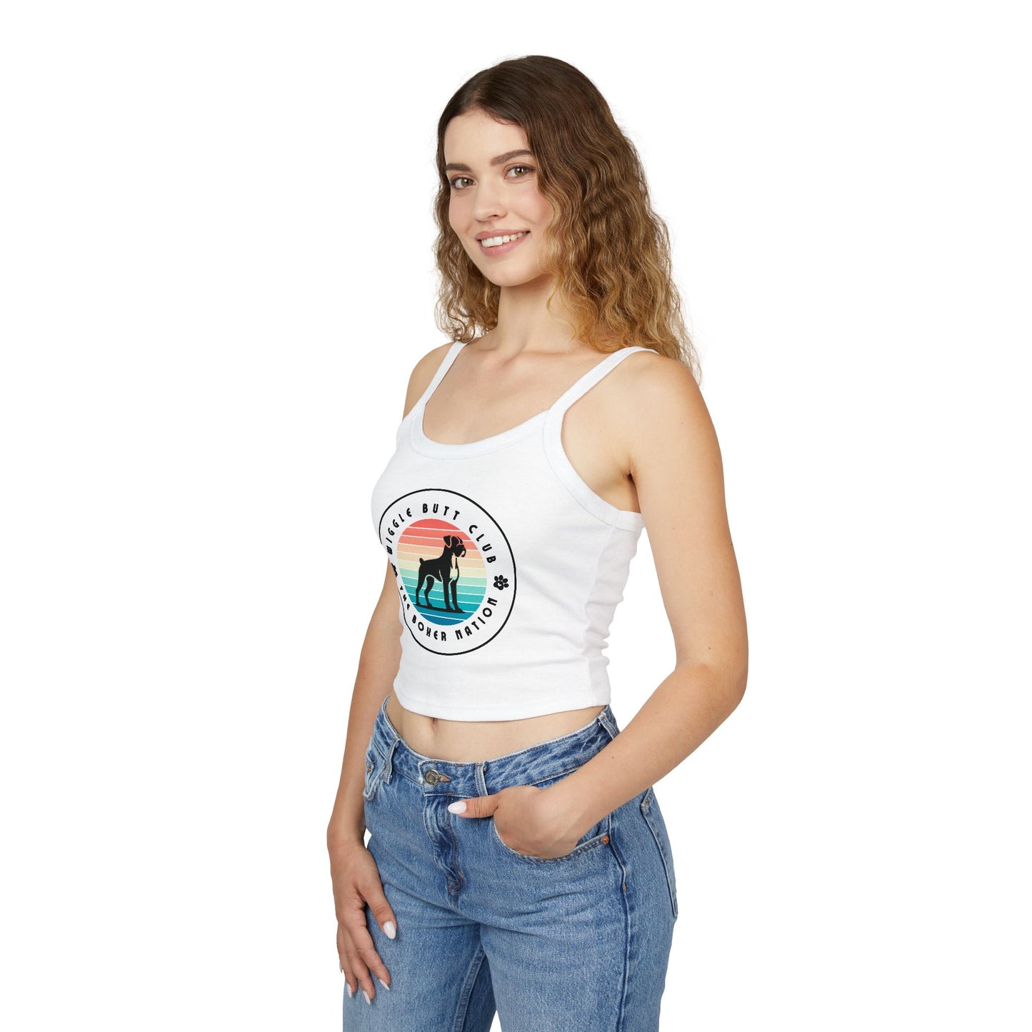 Wiggle Butt Club - Boxer Dog Tank Top