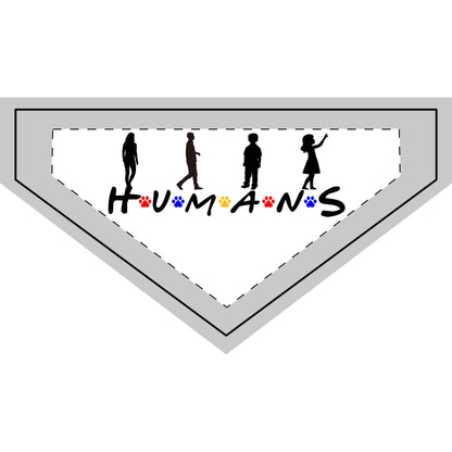 H.U.M.A.N.S. (Friends Style) - Boxer Dog Pet Bandana