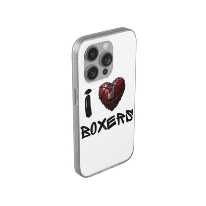 I (Heart) Boxers- Flexi Cell Phone Cases