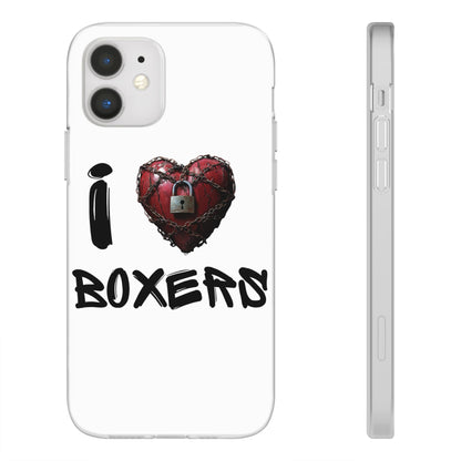 I (Heart) Boxers- Flexi Cell Phone Cases