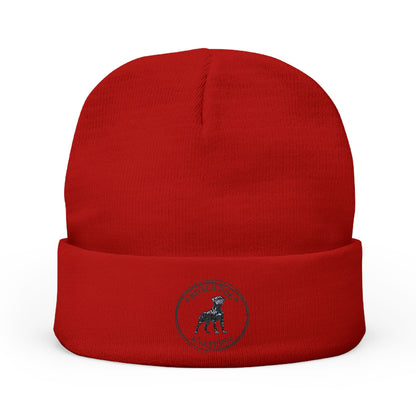 Boxer Dog Nation Logo Beanie – Embroidered & Built for the Obsessed