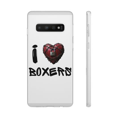 I (Heart) Boxers- Flexi Cell Phone Cases