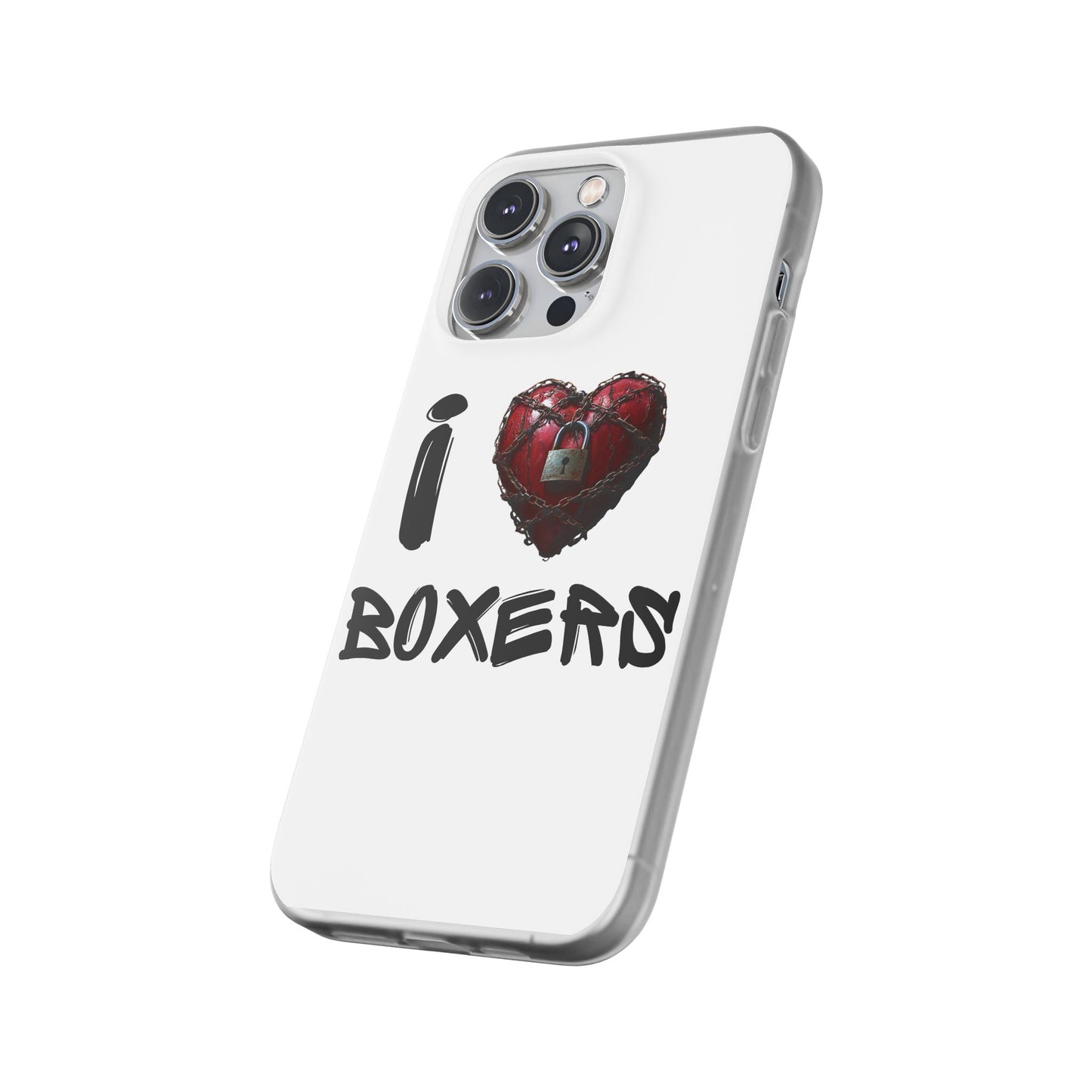 I (Heart) Boxers- Flexi Cell Phone Cases