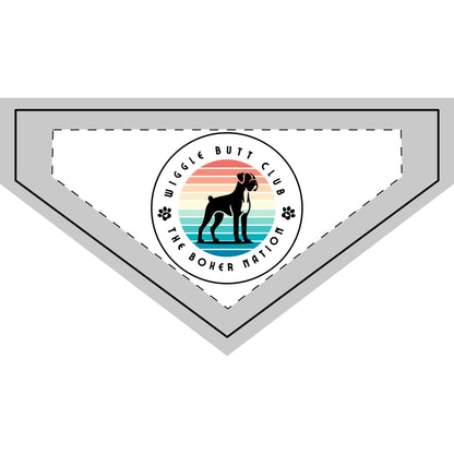 Wiggle Butt Club- Boxer Dog Bandana